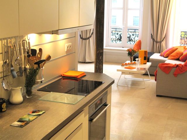 Paris Apartment: Gourmet Kitchen